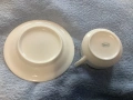 Чаша за мока с чинийка висококачествен порцелан  произведено в Германия до 1939 години , снимка 5