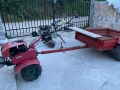 Продавам 2бр Мотофрези с едно Ремарке.в много Добро състояние-Работещи Цена за 2бр 950€, снимка 7