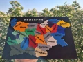 Дизайнерски 3D Пъзел „Карта на България“ – Шарен модел с релефни черни надписи, снимка 6