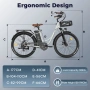 Електрическо колело FAFREES F26 Lasting 380W 36V 25Ah, снимка 6