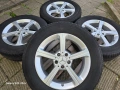 Лети джанти 17ки 5х112 Mercedes + зимни гуми 215/65/17 Bridgestone, снимка 1