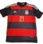 Германия / Germany ADIDAS #21 Reus - World Cup 2014 away jersey - размер L, снимка 1