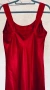 Червена сатенена рокля slip dress Body Zone (KappAhl), размер M, снимка 5