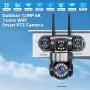 Камера Wifi 6MP 1080P с 3 обектива ( APP:YOOSEE Ai ) HD 360 градуса с микрофон и високоговорител, снимка 2