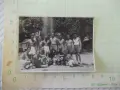 Снимка на група младежи спортисти на игрището стара, снимка 1