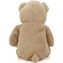Плюшена играчка Mappy Fluffy Friends, Мечка с мече, 130 см, Бежова, снимка 4