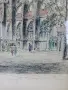 Оригинална графика 1930 Професор Фридрих Гьортис Уникална, снимка 3
