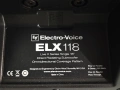 професионални стерео 15" тонколони субуфер 18" бас каса Electro Voice EV® ELX 115 ELX118, снимка 7