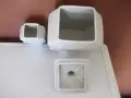 Лот от 2 бр. порцеланови кутии от соца за грис и лимонтозу, снимка 6