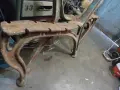 Крака за пейка от лят чугун, снимка 6