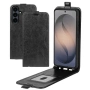 Samsung Galaxy S26 FE Калъф - Вертикален флип, Картодържател, Кожен, 4 цвята, снимка 4