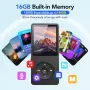 MP3 плейър AGPTEK A02S 16GB с Lossless звук, до 70 часа работа и слот за microSD, снимка 2