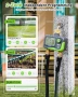 Нов Автоматичен таймер за напояване 2 изхода LCD IP65 за градина двор поливане растения, снимка 3