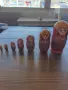Ръчно рисувана руска матрьошка – комплект от 7 дървени кукли, снимка 1