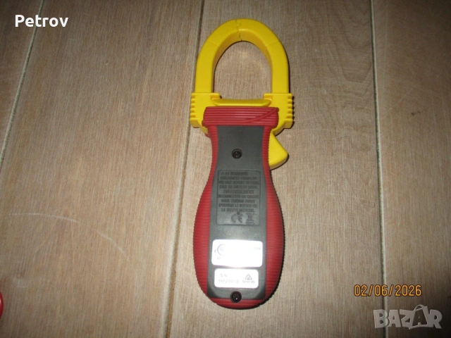 AMPROBE - ACD-6 PRO digital - MADE IN GERMANY - Нов Внос ПРОФЕСИОНАЛНИ Амперклещи 1000A/600V CAT III, снимка 4 - Клещи - 54906220