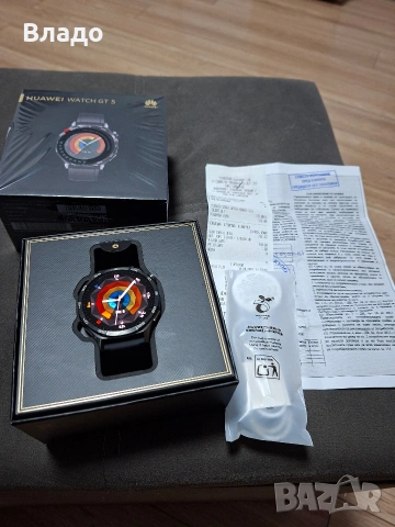 huawei gt 5 black , снимка 3 - Смарт часовници - 54478693