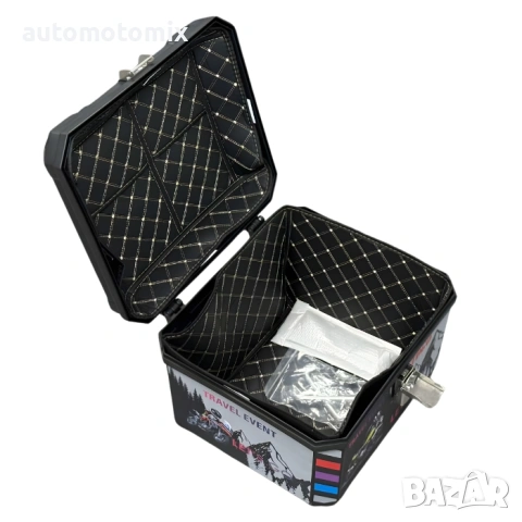 КУФАР ЗА МОТОР 57Л., С КРЕПЕЖНИ ЕЛЕМЕНТИ - 721654, снимка 6 - Аксесоари и консумативи - 54089778