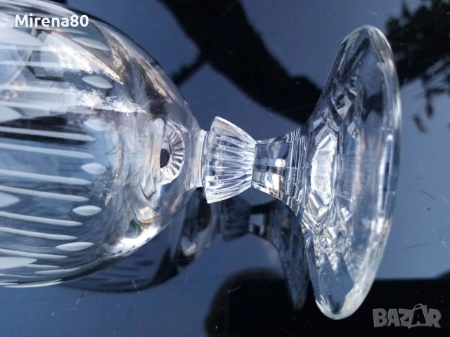 Немски кристален сервиз за вино, снимка 5 - Сервизи - 54315163