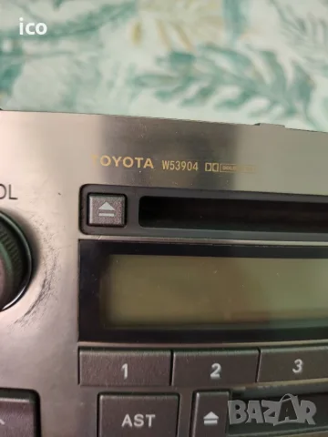 Фабрично оригинално радио за Toyota Avensis T25 (Модел W53904) – Отлично състояние!, снимка 2 - Аксесоари и консумативи - 55500509