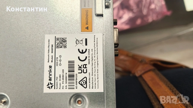 4 куполни камери за видеонаблюдение Annke с резолюция 12 MP и цветно нощно виждане., снимка 15 - Камери - 54539234