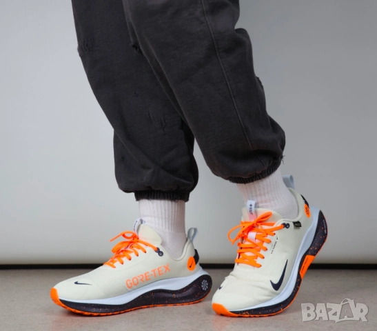 маратонки Nike Reactx Infinity RN 4 GTX номер 45 ,5 водоустойчиви , снимка 3 - Маратонки - 54430578