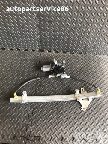 Механизъм за стъкло с мотор за предна лява врата за Nissan Almera N16 (2002) 400601T3