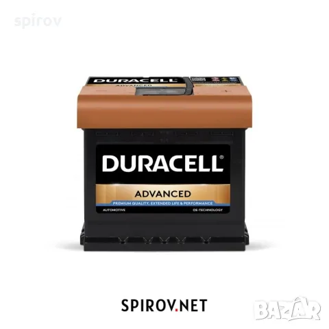 Акумулатор Duracell Advanced 12V 50Ah 450A DA50