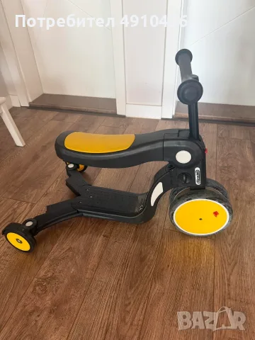 Велосипед, триколка и тротинетка Chipolino All Ride 4 в 1, снимка 3 - Детски велосипеди, триколки и коли - 55569803