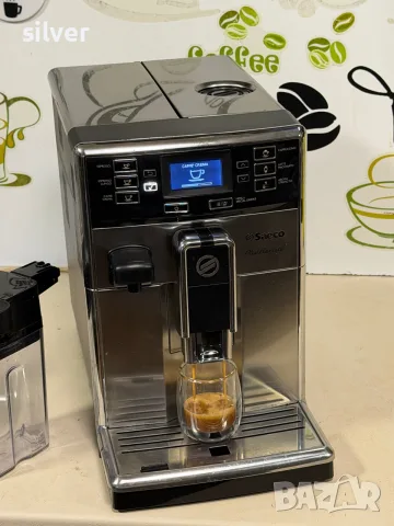 Кафемашина кафе автомат Saeco PicoBarista с гаранция, снимка 11 - Кафемашини - 55506510