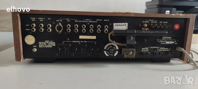 Ресивър Pioneer SX-727, снимка 9 - Ресийвъри, усилватели, смесителни пултове - 54955850
