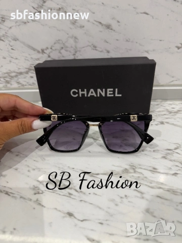 Chanel очила с лого, снимка 3 - Слънчеви и диоптрични очила - 54952776