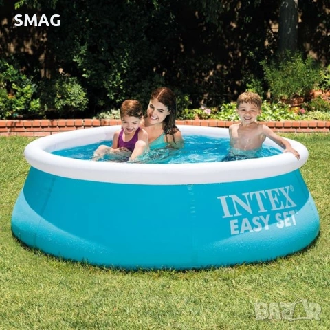Басейн Easy Set Ø1.83x0.51м синя - Intex за деца_1115977
