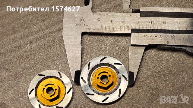 Алуминиеви дискови ротори 12мм HEX за радоуправляеми коли/ Brake Disk Rotors, снимка 2 - Коли, камиони, мотори, писти - 54230833