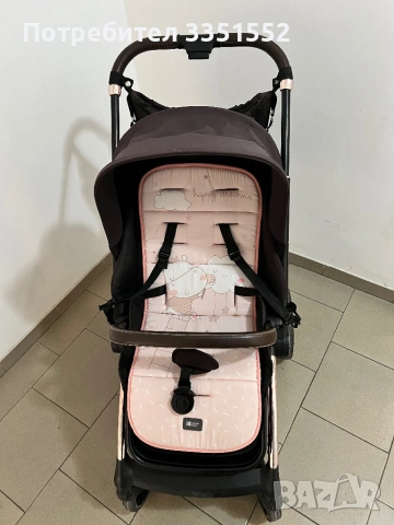 Количка 2 в 1 с кош за новородено, снимка 3 - Детски колички - 54122133