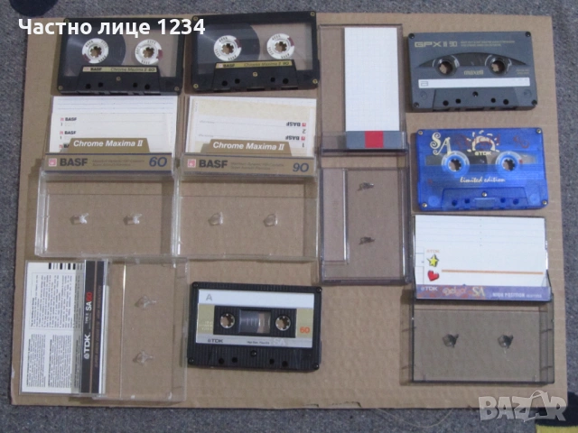 Хромни аудио касети Maxell, SONY, TDK, AGFA, BASF, снимка 3 - Аудио касети - 46855011