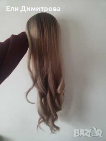 Руса перука на кичури, букли. Без бретон! Нова с етикет. 15€