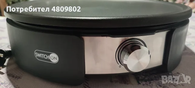 Уред за ПАЛАЧИНКИ, 34см, 1500 W, снимка 3 - Гофретници - 55565872
