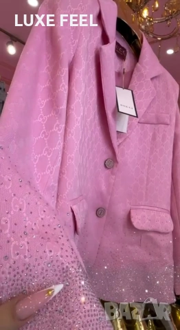 Gucci ⚜️Дамско Сако, снимка 5 - Сака - 54577751