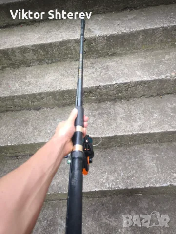 Ryobi Black Magic 2.7m 100-200g + Delphi Cnilli 5000 – комплект втора употреба, снимка 4 - Въдици - 55584493
