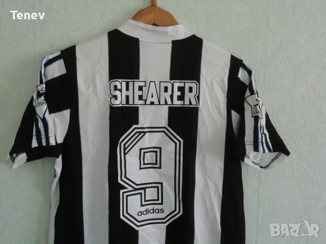 Newcastle United Shearer Adidas 1996/1997 футболна тениска нова фланелка Нюкасъл Алан Шиърър, снимка 3 - Тениски - 52917636