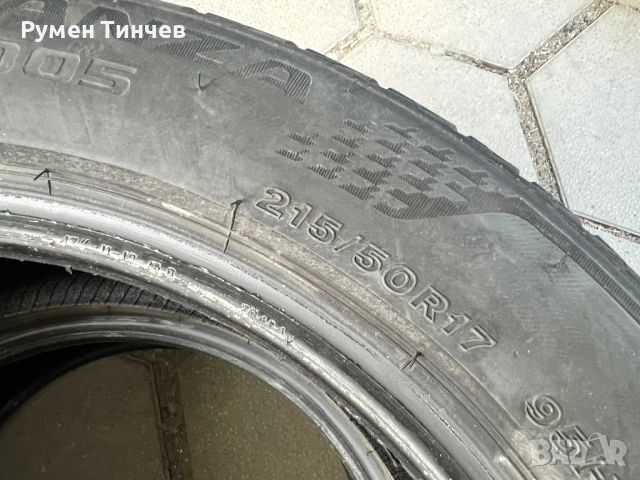 2бр летни гуми 215-50-17, снимка 5 - Гуми и джанти - 54513917