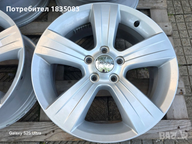 Лети джанти 17ки 5х114.3 Jeep, снимка 6 - Гуми и джанти - 54445076