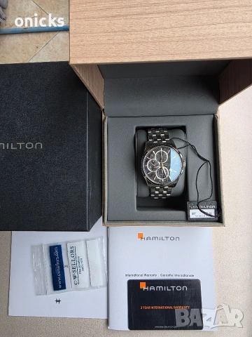 Hamilton Jazzmaster Chrono Auto H32596131 , снимка 6 - Мъжки - 55141752