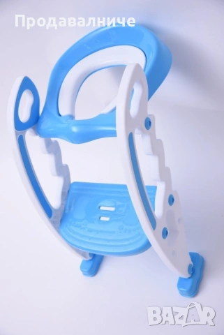 За малките човечета.Детска седалка-адаптор за тоалетна чиния със стълба., снимка 7 - Други стоки за дома - 54227087