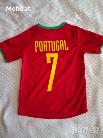 Детски футболен комплект Португалия №7 – 122/128, снимка 2 - Футбол - 54108477