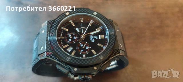 Hublot Big Bang Carbon, снимка 2 - Мъжки - 46981311