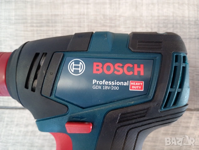  BOSCH GDX 18V-200 Solo.две в едно импакти гайковерт , снимка 2 - Винтоверти - 54227988