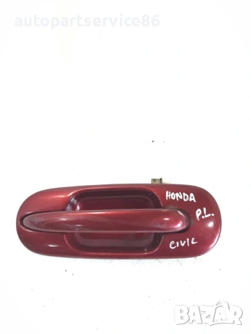 Външна дръжка за предна лява врата червена за Honda Civic (2000)