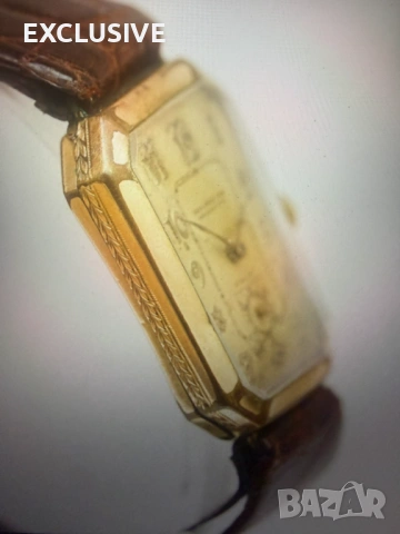 Винтидж Rolex tank - 1930 г., снимка 3 - Мъжки - 54138955