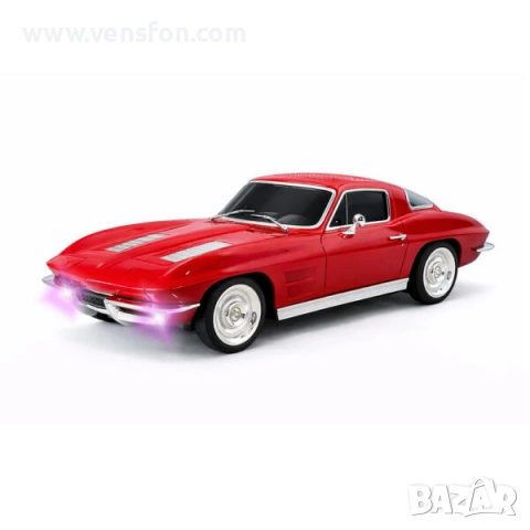  Bluetooth тонколонка WS-1969 10W, преносим безжичен подарък за автомобилни ентусиасти /червена/